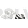 217039  X7 CNC Landing Gear Mount (Silver anodized)